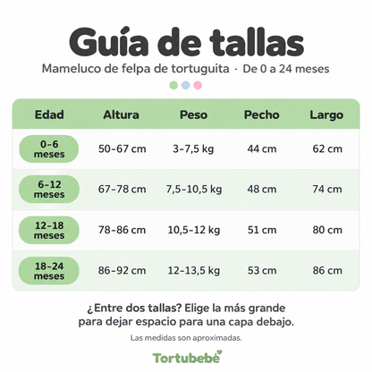 Enterito de Tortuga para bebes
