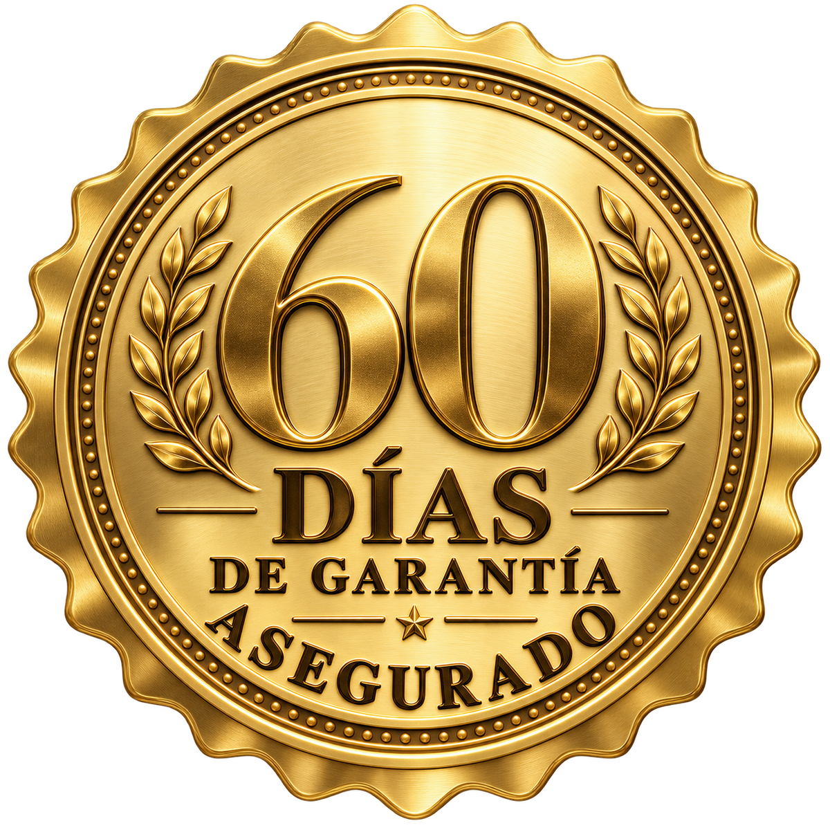 Suma hasta 60 Días de Garantía